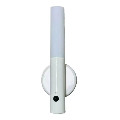 Applique Murale LED pour Couloir Rechargeable, Veilleuse Intelligente à Induction Corporelle, Applique Murale de Toilettes à Induction Domestique Blanche-AT30